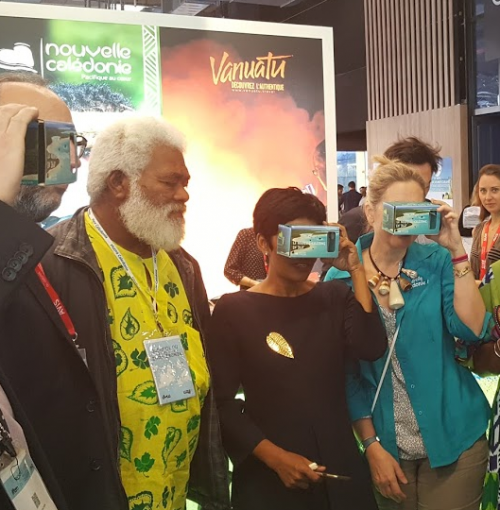 Réalité virtuelle stand Nouvelle-Caledonie Semply VR